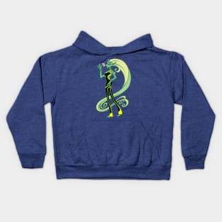 Eve Galactic Flower Maiden Kids Hoodie